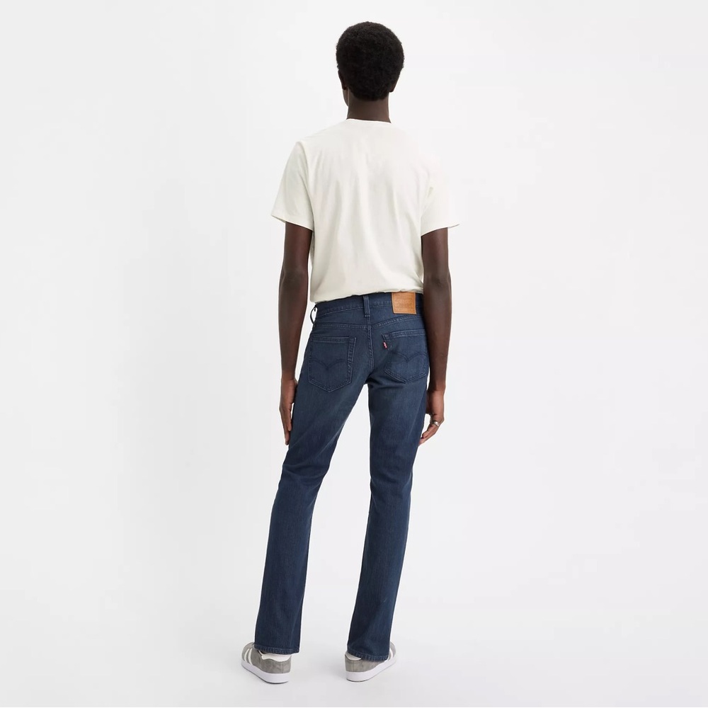 Levi's 511 Slim Fit Stretch Jean's in Dark Blue Men's Size 28X30 - Picture 3 of 9